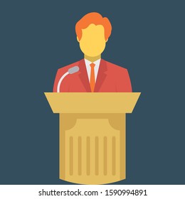 Business Management Flat icons for presentation  & employee 