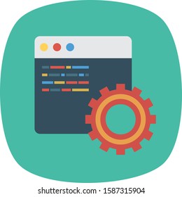 Business Management Flat icons for web page  & browser 