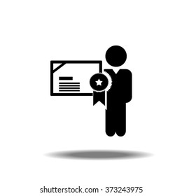 Business, Management, Human Resource Single Icon