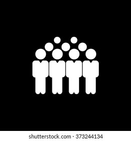Business, Management, Human Resource Single Icon