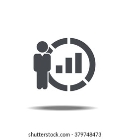 Business, Management, Human Resource Single Icon