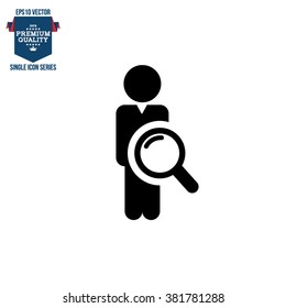 Business, Management, Human Resource Single Icon