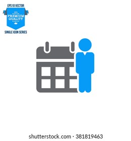 Business, Management, Human Resource Single Icon