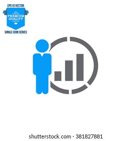 Business, Management, Human Resource Single Icon