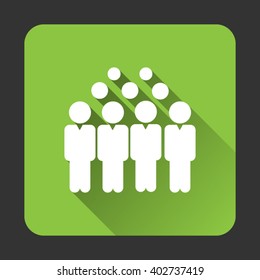 Business, Management, Human Resource Single Icon