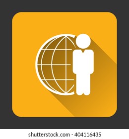 Business, Management, Human Resource Single Icon
