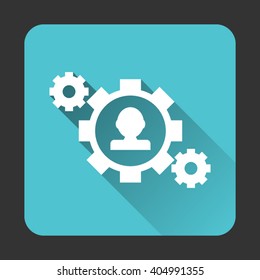 Business, Management, Human Resource Single Icon