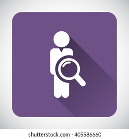 Business, Management, Human Resource Single Icon
