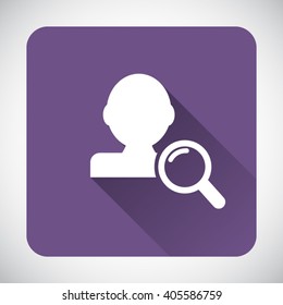 Business, Management, Human Resource Single Icon