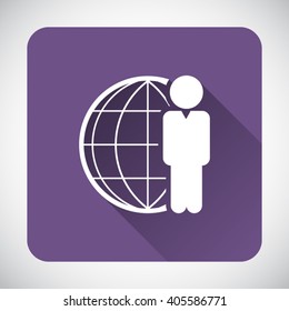 Business, Management, Human Resource Single Icon