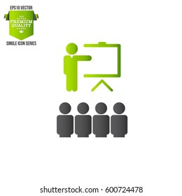Business, Management, Human Resource Single Icon
