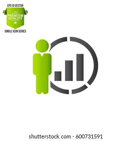 Business, Management, Human Resource Single Icon