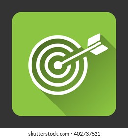 Business, Management, Human Resource Target Bullseye Single Icon