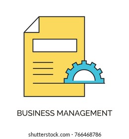 business management icon