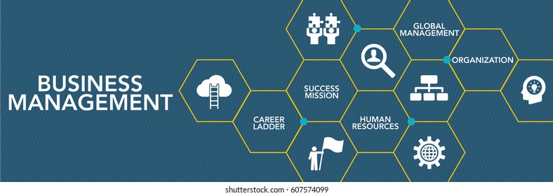 Business Management Icon Concept
