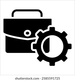 Business Management Icon Element For Design