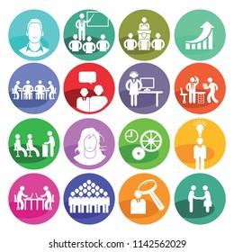 Business Management icon set