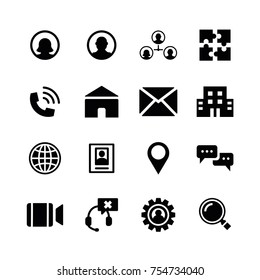 Business and Management Icon Set