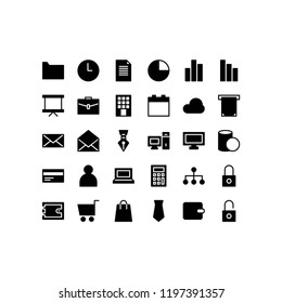 Business and Management Icon Vector In Glyph/Solid Version For Any Purposes. Perfect For Website Mobile App Presentation and Any Other Projects. Editable Stroke. 32x32 Pixel Perfect