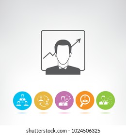 business management icons