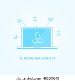 Business Management Icons