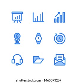 Business & Management icons in for any purposes. Perfect for website mobile app presentation and any other projects