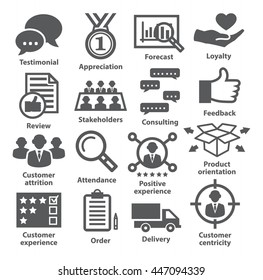Business management icons. Pack 26.