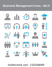 Business Management Icons - Set 6