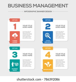 Business Management Infographic Icons