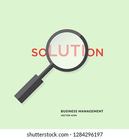 Business Management Solution Icon