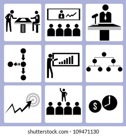business management, vector