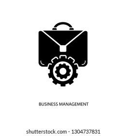 Business management vector icon.
