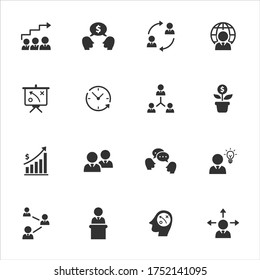 Population Icons Stock Vector (Royalty Free) 644973538