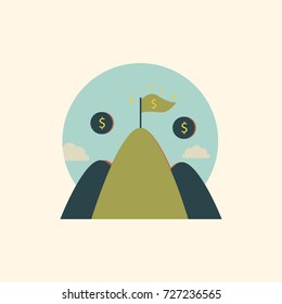 Ilustración vectorial de la gestión empresarial