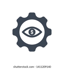Business Management vector ion. Business, Finance, Industrial icon