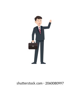 manual de negocios estilo de caracteres de estilo de vector diseño eps.10