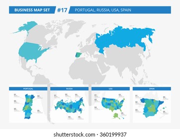 Business map set 17