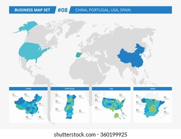 Business map set 8