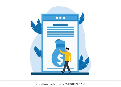 Business Marketing Flat Design Illustration