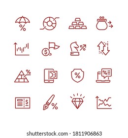 business and marketing icons set