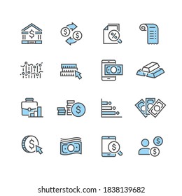 business and marketing icons set