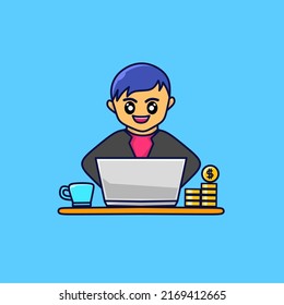 Business marketing illustration. megaset. Collections take part in business activities. trendy vector style