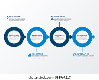 Business Marketing Infographics Template.