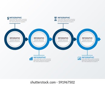 Business Marketing Infographics Template.