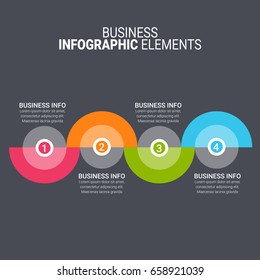 Business Marketing Infographics Template.