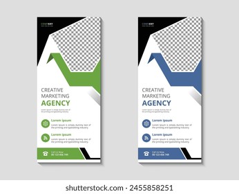 Diseño de Anuncio de acumulación de marketing empresarial, diseño de Plantilla de Anuncio de acumulación empresarial. Diseño de Anuncio de acumulación de Digital Marketing Agency.