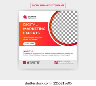 Business Marketing Social Media Post Banner Template Designs