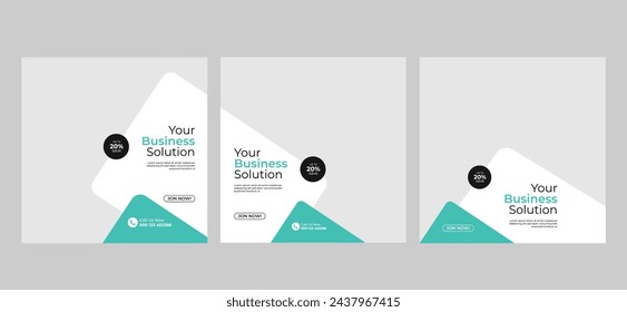 Business Marketing Social Media Post Banner Template