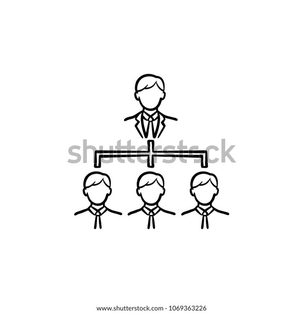 business meeting hand drawn outline doodle stock vector business meeting outline