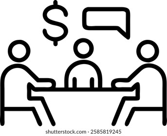 Business meeting on sustainable finance strategies with copy space concept as A candid shot of business professionals intensely discussing sustainable finance strategies in a conference room highlight